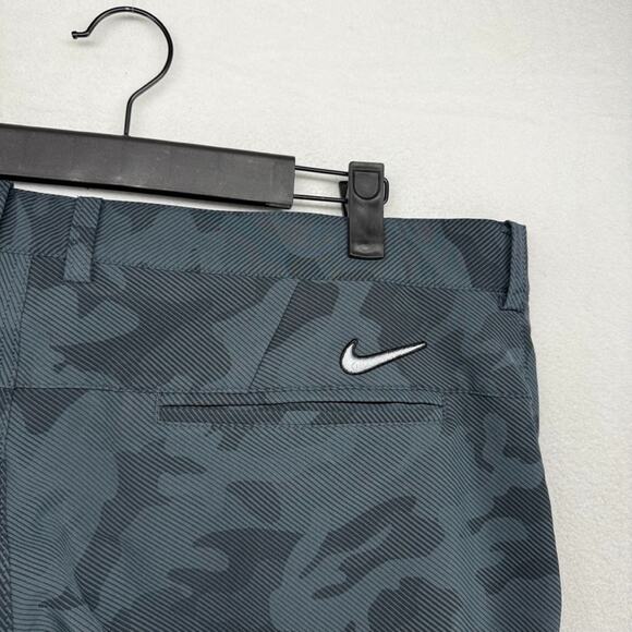 Nike Golf Pants men's 38x34 Gray Camo Sport Performance Camouflage Chino Flex - Picture 1 of 10
